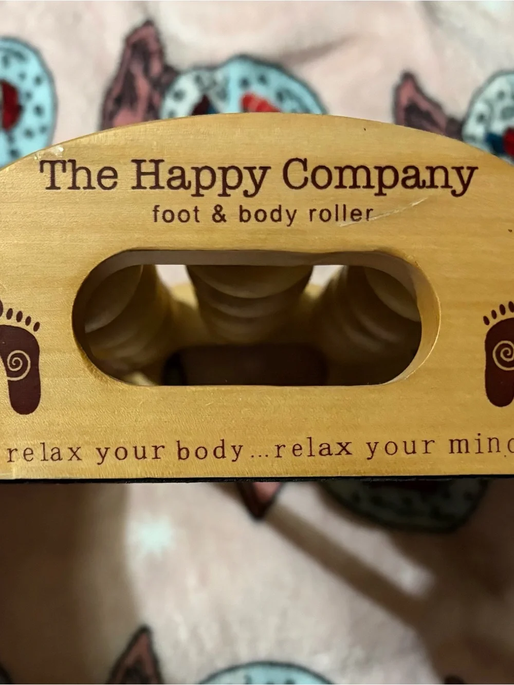 Natural Wood foot & body massager